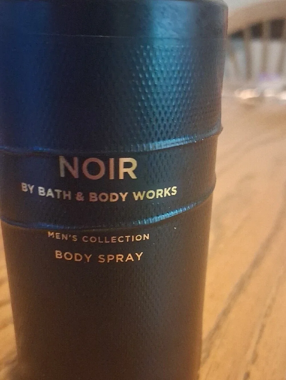 Bath & Body Works Noir Men’s Body Spray - Black with Gold Accents